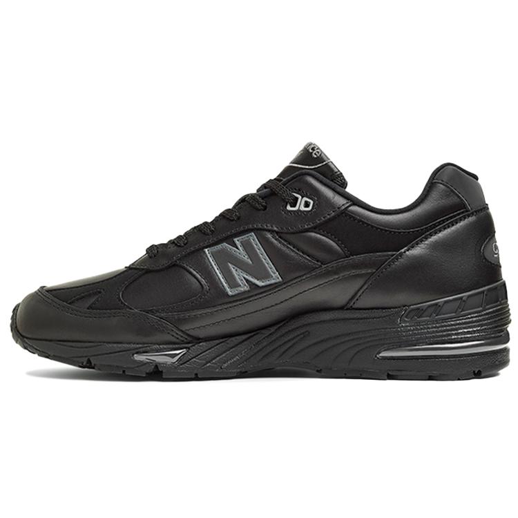 

новые New Balance 991 Кожа Черный Серый Женские 36