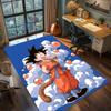 Goku Bedroom Fashion Floor Mat, Non Slip Washable Large Area Carpet Rug Indoor Gamer Room.-TING