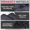 Microfiber Cleaning Cloth, 36"x 24" Extra Large Microfiber Towels, Ultra Absorbent Car Washing Towels, Reble Lint Free Streak Free Cleaning Rags for