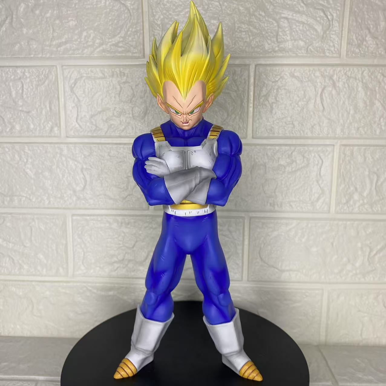 

29cm Anime Dragon Ball Z Figure Combat Form Vegeta Model Collection GK Efigy Modeo Toy Doll Birthday Decoration Gifts