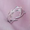 Geometria Semplice Moda Acciaio Inossidabile Anelli Aperti Per Donne Uomini Accessori Colore Argento Cuore Sole Rotondo Base Vuota Fai da Te Anillos