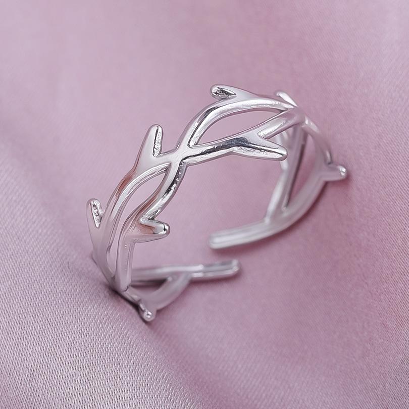 Geometria Semplice Moda Acciaio Inossidabile Anelli Aperti Per Donne Uomini Accessori Colore Argento Cuore Sole Rotondo Base Vuota Fai da Te Anillos