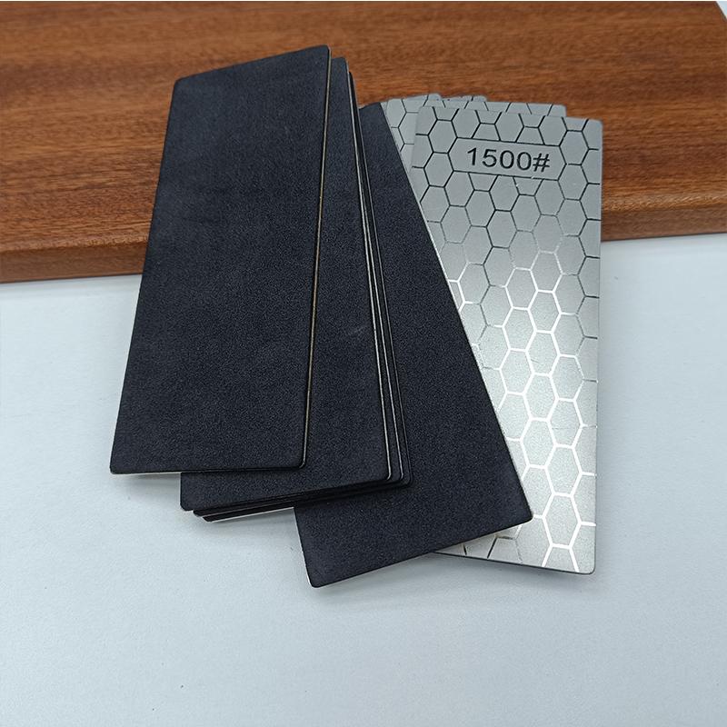 1pc Professional Diamond Knives Sharpening Stone 240#-3000# Knife Sharpener Ultra-thin Honeycomb Surface Whetstone Tool