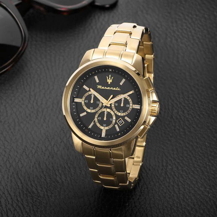 Montre - MASERATI - R8873621013 - Quartz - Analogique - Doré