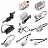 Remote Control Electric Motor Car Set Battery Box/ Switch /Led Light/ Power Function Moc Building Blocks Motor Toys For Kids