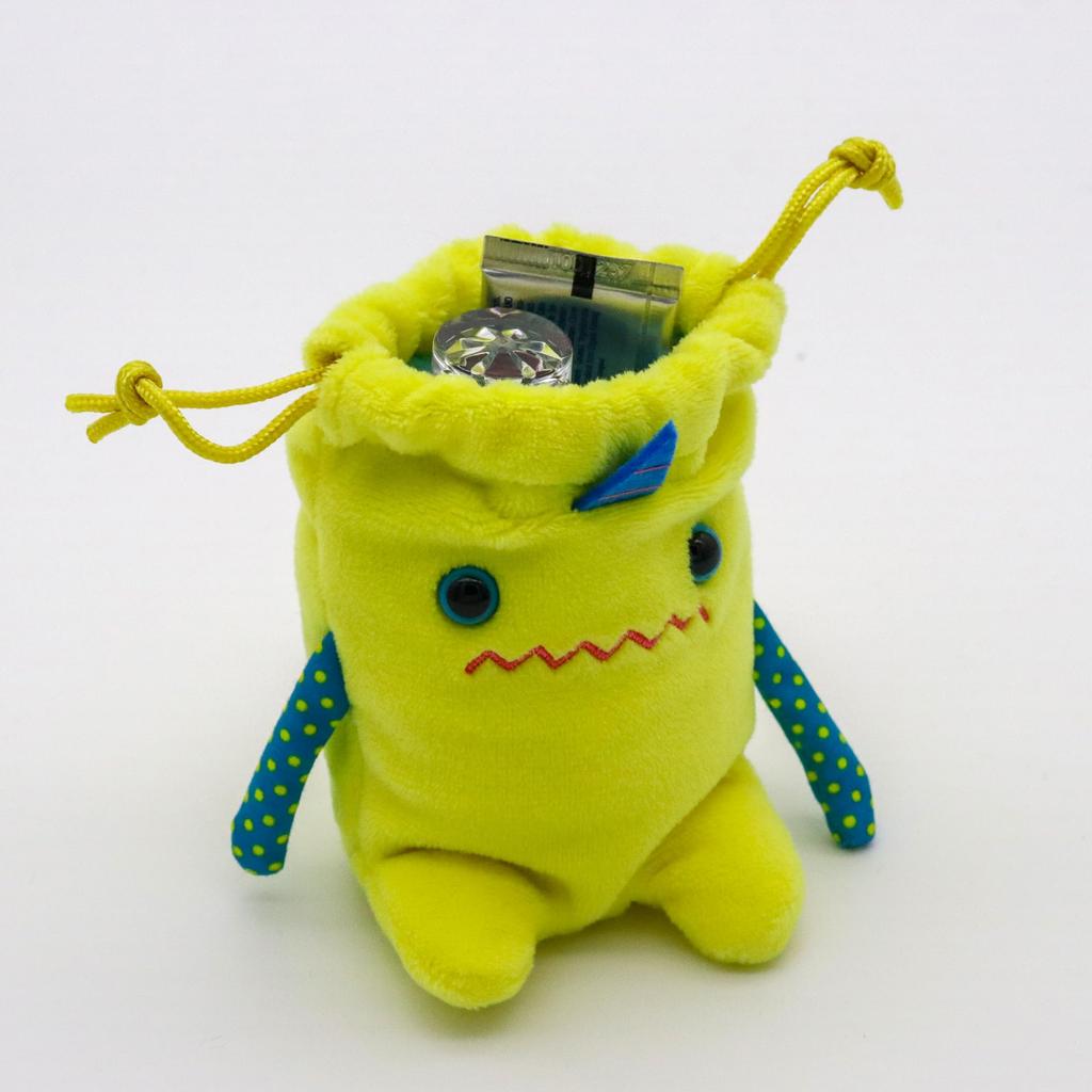 Shinada Plush Toy Mokeke Chimoke Drawstring Bag Tino