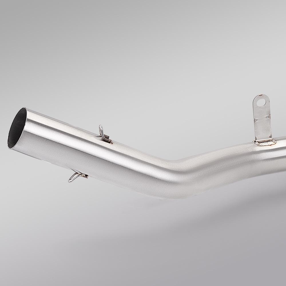 QJ Sai 421 Motorcycle Moped Exhaust System: Full Front & Rear Pipe Set 2025