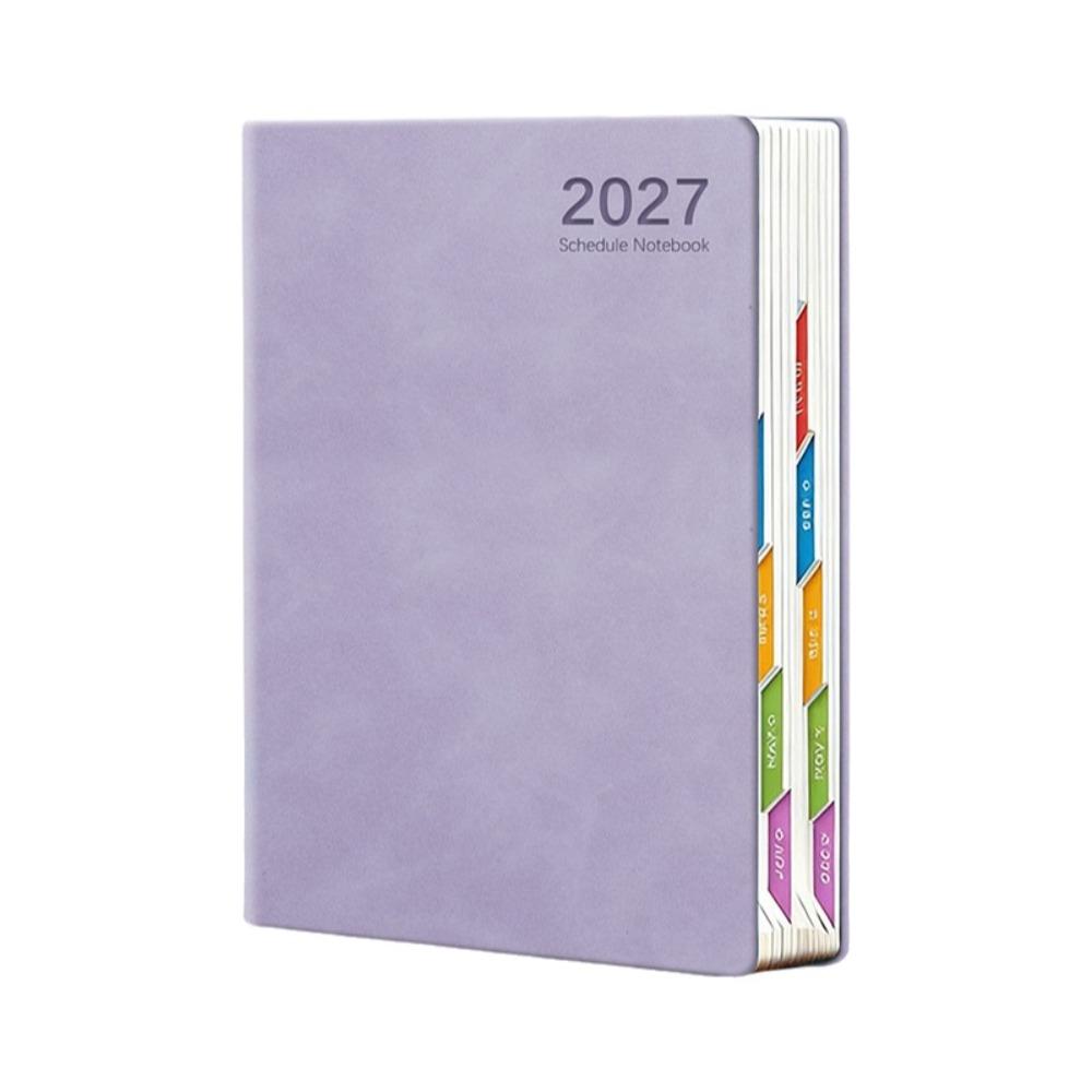Portable 2027 Daily Planner Notebooks Efficiency Schedule Notebook For School Office Work