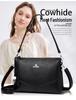 2025 New Women's Large Capacity Soft Leather Crossbody & Shoulder Travel Bag