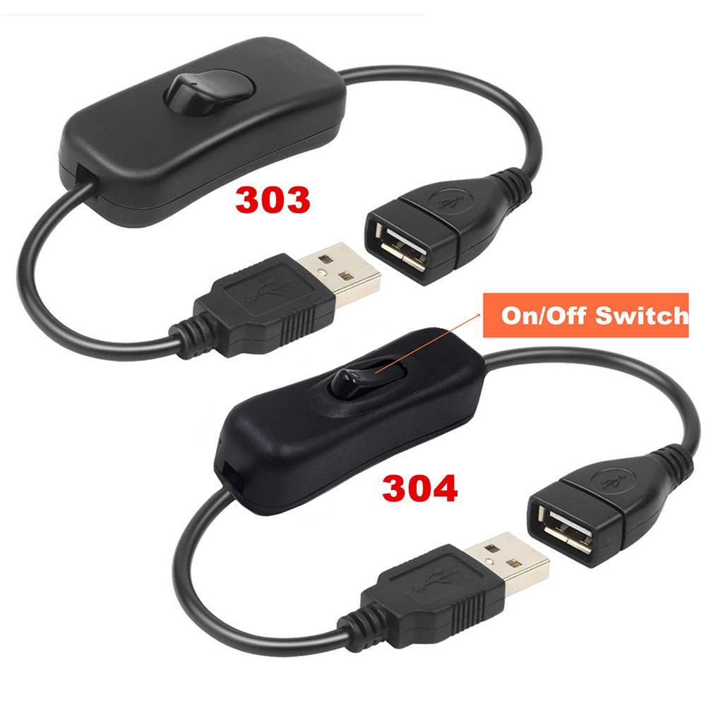 Buy USB Cable With Switch ON/OFF Extension Cord For Driving Recorder ...