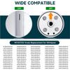W11517331 für Whirlpool Elektroherd-Knöpfe (1 Stück) Ersetzen Sie W10850027 W11117415 W11458840 Ofenknopf, Kompatibel mit Whirlpool WEC310S0LS1, WEE515S0LZ