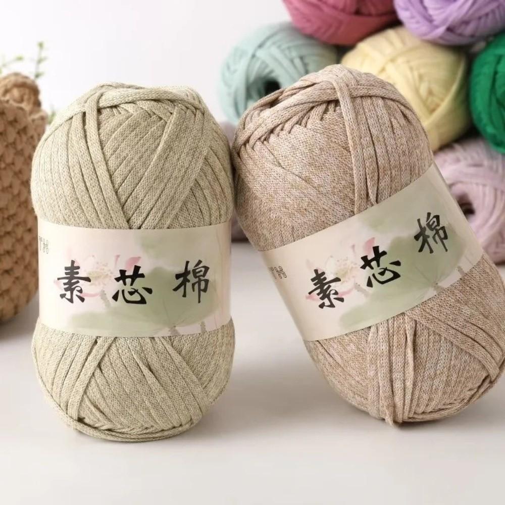 1Pc 200g Cloth Strip Line Hand Knitting Crochet Thread Craft Yarn Knit Thread  Hand Knitting