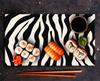 Tagliere in Vetro 52X30 Zebra