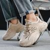 Herren Ganzjahres atmungsaktive Mode Outdoor Freizeit Sneaker Leichte weiche Sohle Speed Laufschuhe Bequeme Rennsport Schuhe