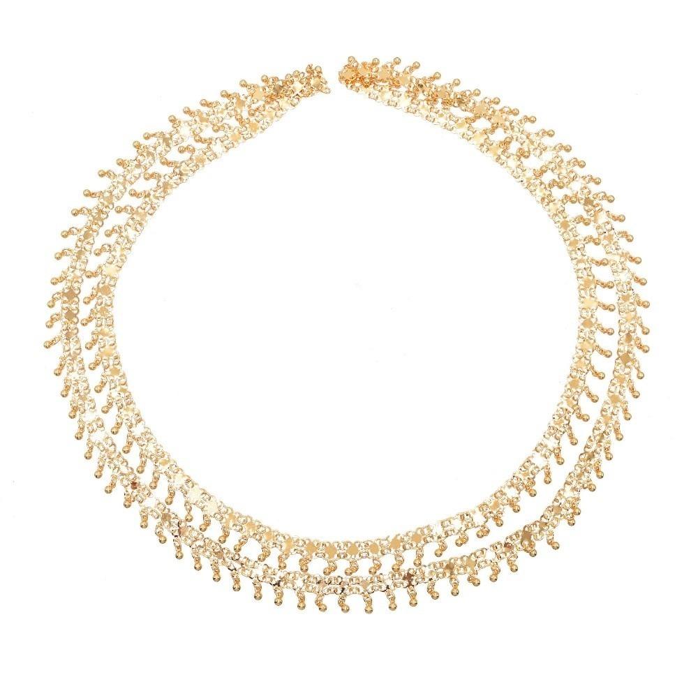 

Multi-purpose Thai Crossbody Jewelry Metal Dai Style Shoulder Chain Golden Shoulder Chain Girls золотистий