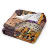 Klimt kind Retro Super Warme Decken Reise Plüsch Überwurf Decke Lustige Couch Bett Flanell Bettdecke Sofa Bettbezug