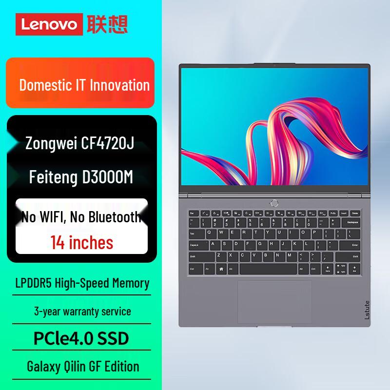 Lenovo Zongwei CF4720J Business Laptop (CN version) 16GB DDR5/1TB