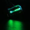 Bike Dual Side 14LED RGB Spoke Light Wire Lamp Accessory for Mountain Bicycle