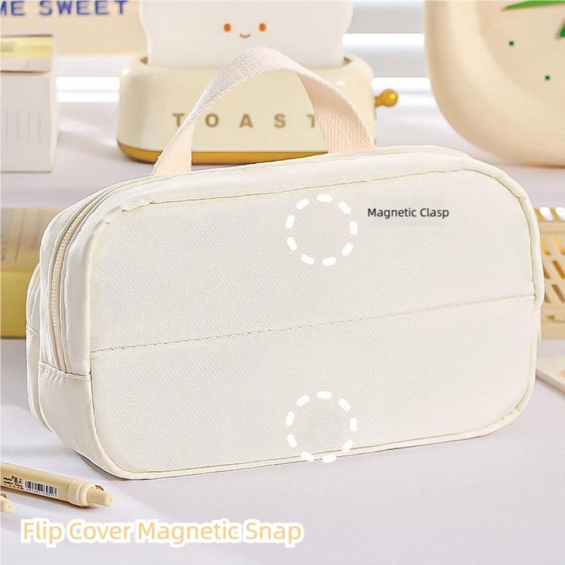 Stationeries Storage Bag Pen Holders Box Educational School Office Gifts Pencil Case Kids Students Desktop Organizers