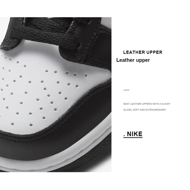 New Nike Dunk Low Retro White Black Panda GS CW1590-100