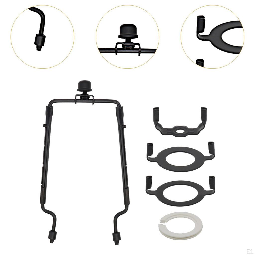 Lamp Harp Lampshade Bracket Adjustable Replacements Universal Elevating Stand ,Light Fitting