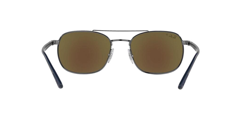 Sunglasses 0RB3670CH Grey Mirror Blue Size 54 Ray-Ban Men's Gunmetal/Polar Lens,