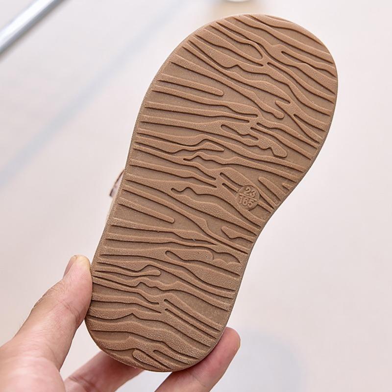 Winter-Neuheiten Unisex Kinder Freizeitschuhe mit Fleece-Futter, Modische Warme Stiefel, Vielseitige Kinderschuhe.