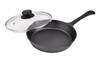 PEARL METAL Skillet 20cm with Glass Cast Limited Edition Lid, Iron, HB-3127