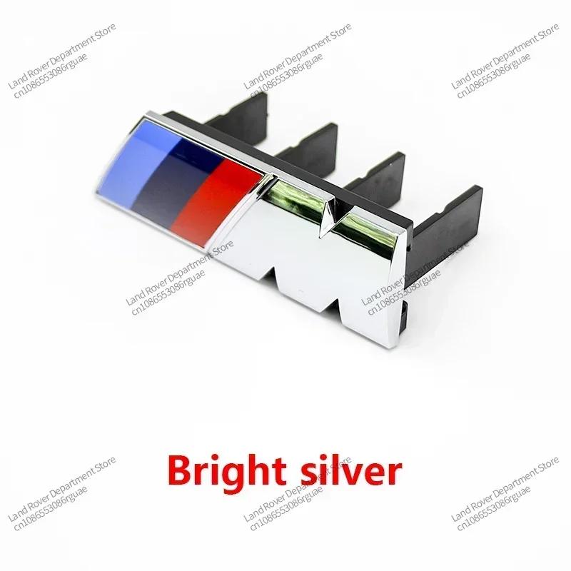 LRIMO1 New 2025 Car Front Grille Badge Emblem For BMW M Logo G60 E60 E46 X3 X4 X5 X6 F48 G01 E84 E83 F39 F10 F30 G11 G07 G86 G80 E90 E6