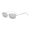 Retro Sonnenbrille Metallrahmen Sonnenbrille Trendige Streetstyle-Brille