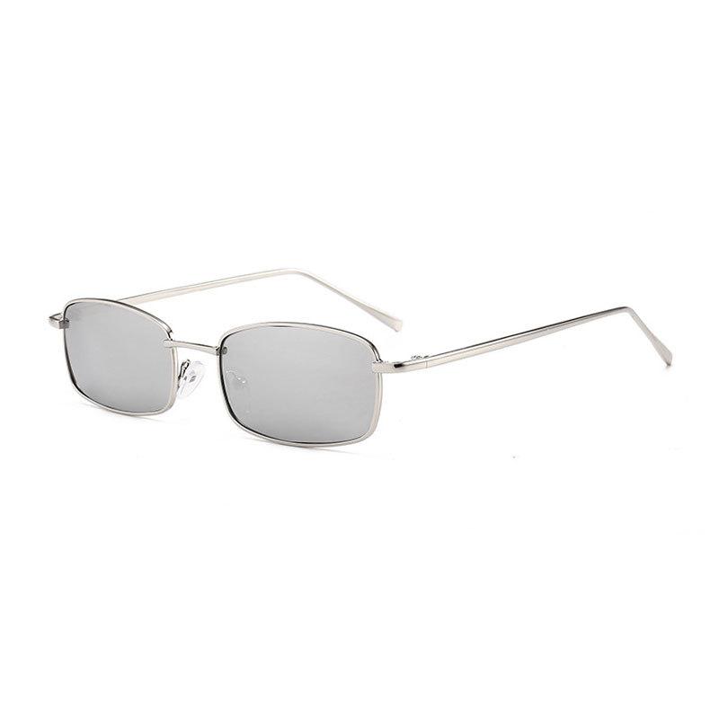 Retro Sonnenbrille Metallrahmen Sonnenbrille Trendige Streetstyle-Brille