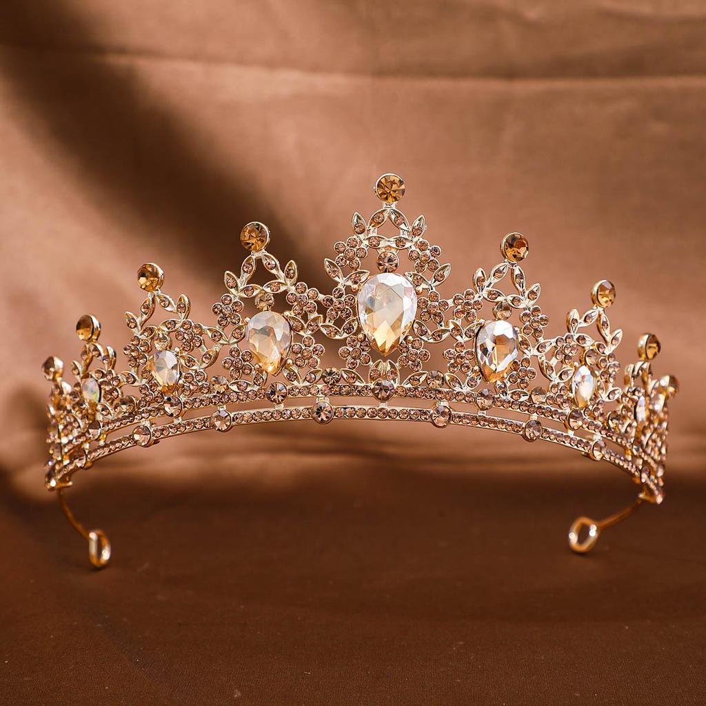 Bridal Crown Headpiece for Wedding, Birthday, Coming-of-Age Ceremony, Travel, Photography, and Dress Accessories