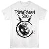 Powerman 5000 - Space Skull Logo -  Unisex Short Sleeve Children's T-shirt - White