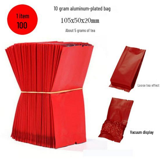 Small 5g Vacuum-Sealed Black & Green Tea Pack with Aluminum Foil Lining