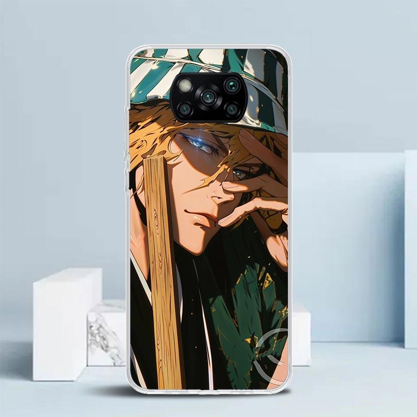 Bleach Kisuke Urahara Soft Cover for Xiaomi Poco F7 Ultra X7 X6 X5 Pro M7 Phone Case Redmi 15 15C 13 13C 12 12C 10 10C Print She