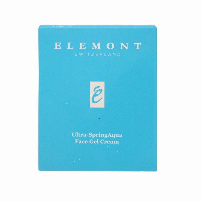 Elemont Ultra-Spring Aqua Face Gel-Cream (Moisturising, Rejuvenating, Soothing, Anti-Wrinkle Aging, Hydrating) (E50Ml) E808