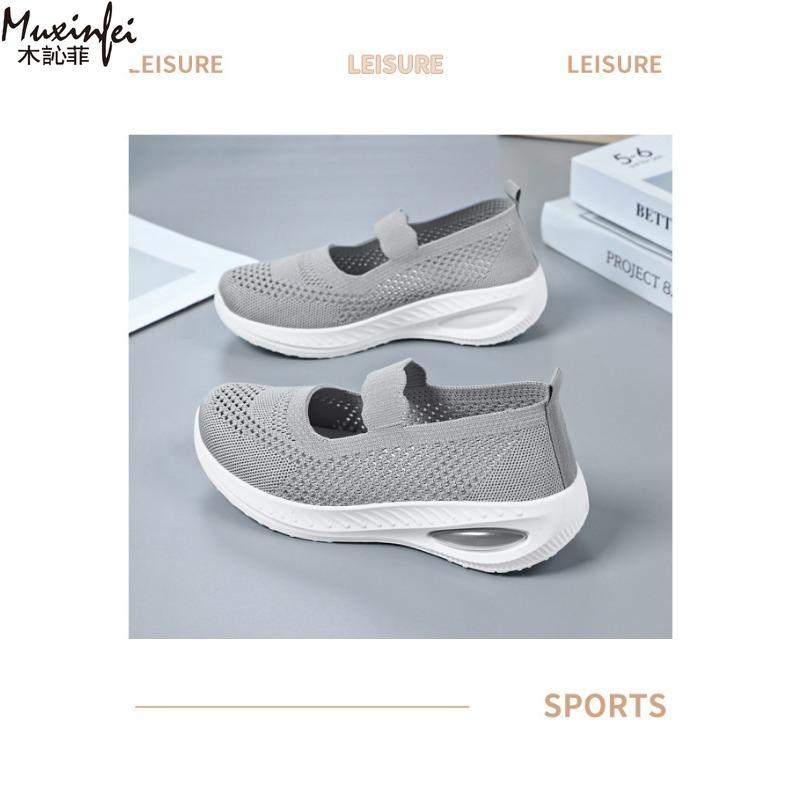 Fashion Women's Soft Soled Shoes Summer New Fabric Casual Shoes for Women Are Comfortable Breathable Cheap Shoes Clearance