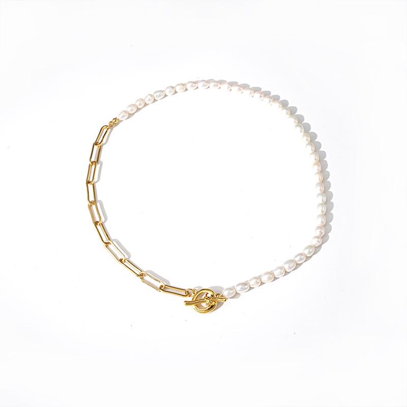 High-End Pearl Necklace: Luxury Sweater Chain for Autumn/Winter - Versatile Clavicle Chain Fashion