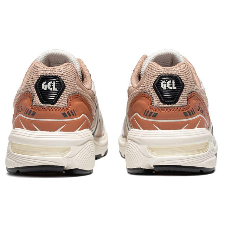 Asics Gel-1090 V1 Fabric Synthetic Leather Fashion Trend Retro Sports Low-Top Lifestyle Casual Shoes Unisex Sneaker Coral-Pink 1203A243-200