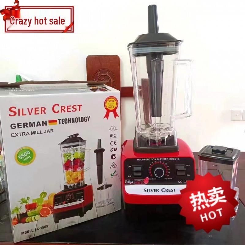 2-in-1 Multifunctional Blender & Juicer: Stainless Steel Food Processor for Fruits & Vegetables