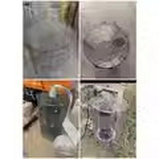 Reinforced Heavy-Duty Sewage Pump Cage with Multiple Supports and Protective Filter for Fish Ponds and Septic Tanks