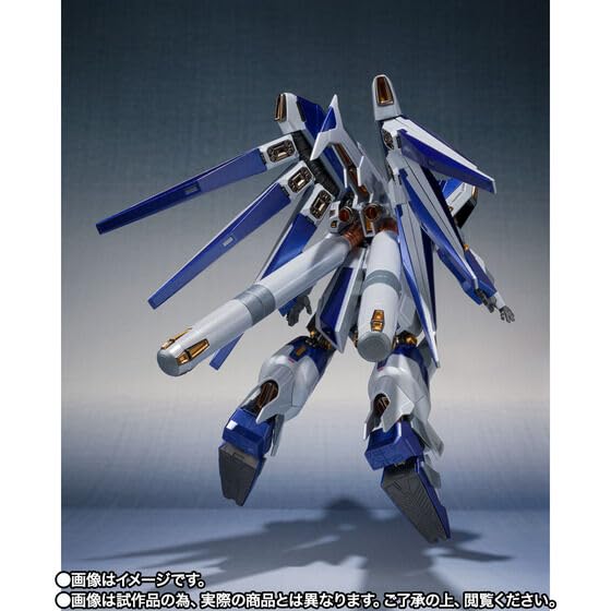 METAL ROBOT SPIRITS Hi-v Nu Gundam AMURO's SPECIAL Color Counterattack Approximately 140mm ABS PVC Painted Movable Action Figure