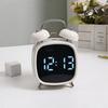 New Alarm Concise And Practic Clock Double Bell Super Loud for Heavy Sleepet Mode 12/24H Night Anti-disturb Table LED Clock