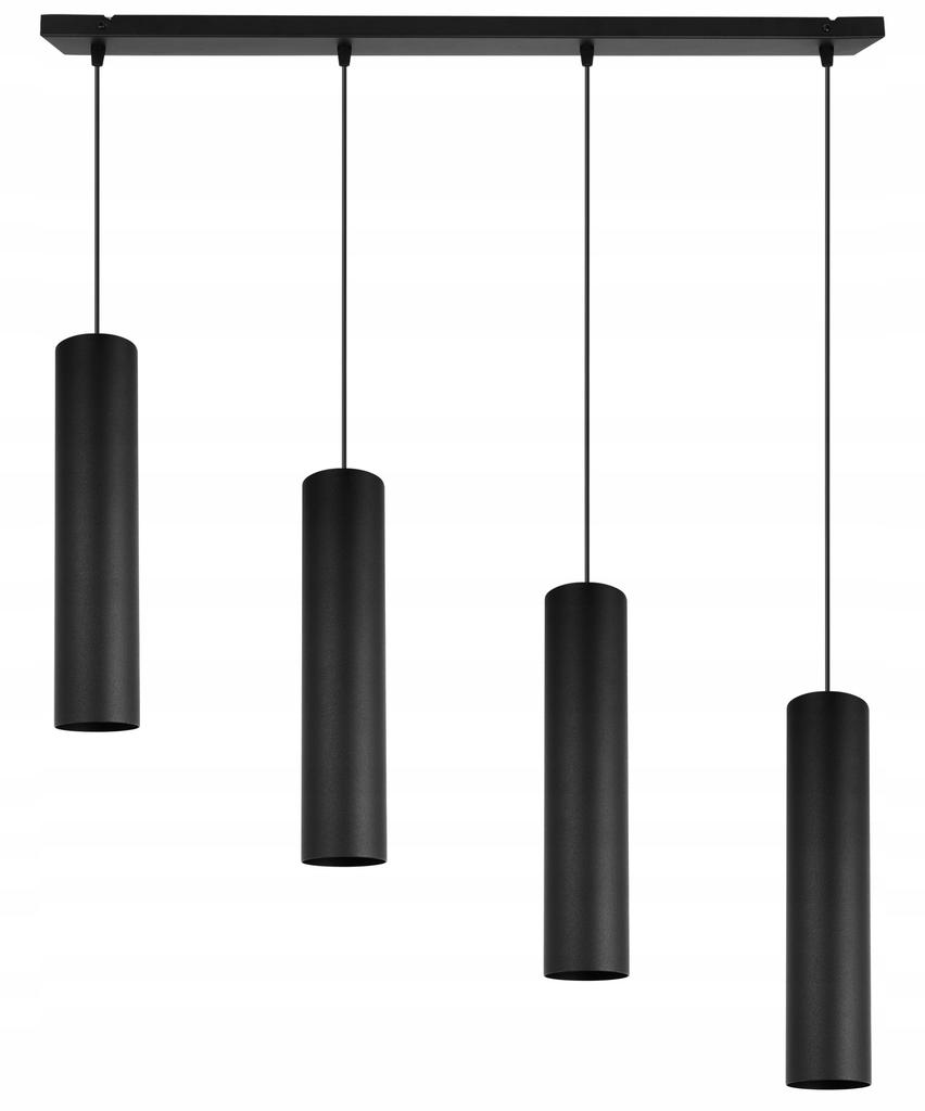 MODERN CEILING HANGING LAMP BLACK LED LAMP