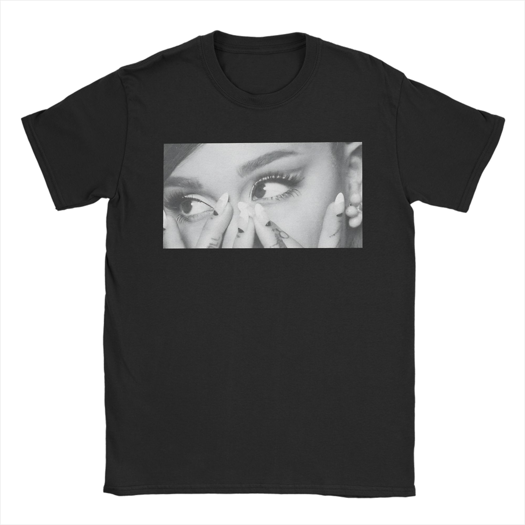 

Singer Ariana Grande Tour Album 2026 T Shirt Summer Cotton TShirts For Unisexs Novelty Custom Logo Tee Shirt Short Sleeve Top Tees S
