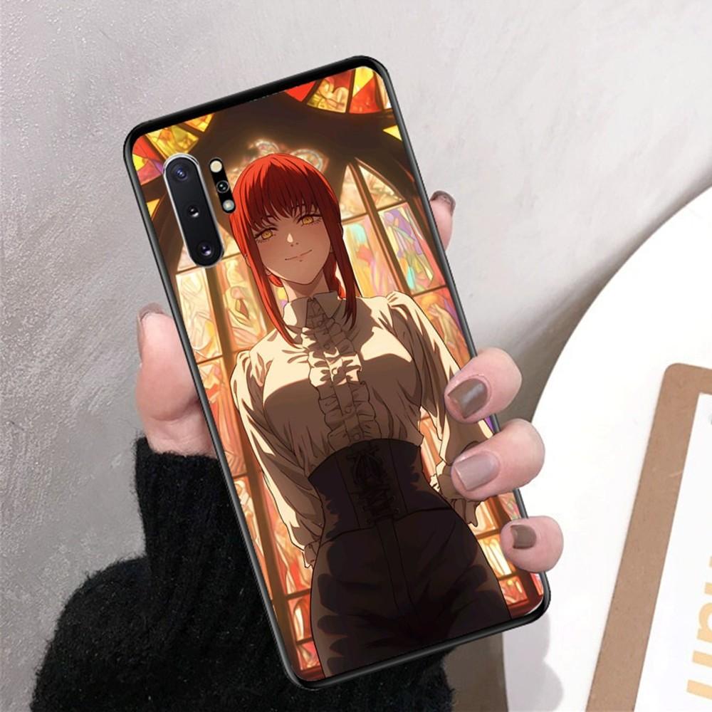 Chainsaw Man Makima Phone Case For Samsung Note 8 9 10 20 Pro Plus Lite M 10 11 20 30 21 31 51 A 21 22 42 02 03