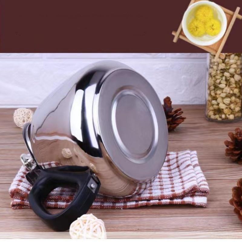 Kettle Tea Stainless Steel Teapot 1.2L/1.5L/2L Stove Metal Coffee Pot Pot For Hotboiling Pots Gas Induction Home Camping Decor