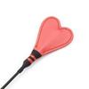 Black Riding Crop Red Heart Spanking Impact Play Fetish Sex Whip Crops
