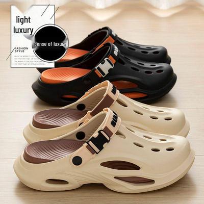 Men's High-End Non-Slip Outdoor Sandals with Thick Sole