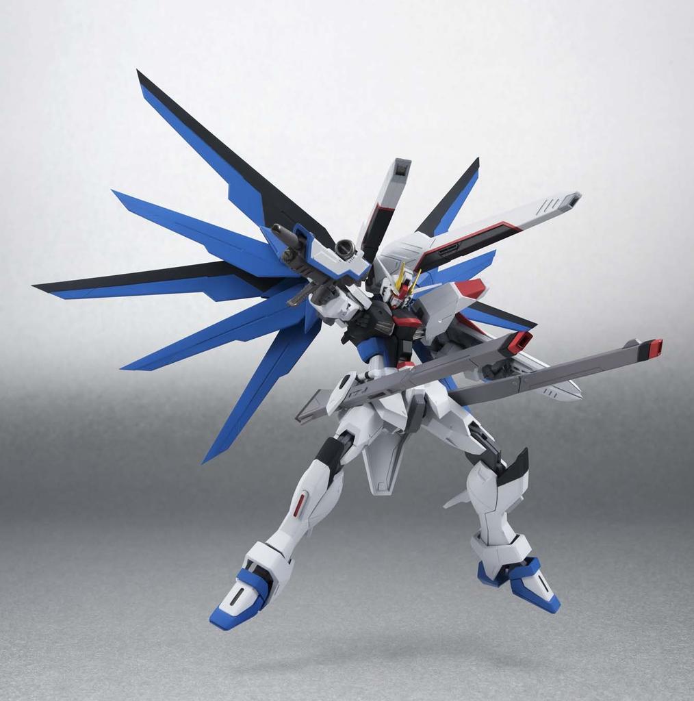 TAMASHII NATIONS ROBOT SPIRITS Mobile Suit Gundam SEED Freedom Gundam 140mm ABS PVC Painted Action Figure [SIDE MS] Approx. &